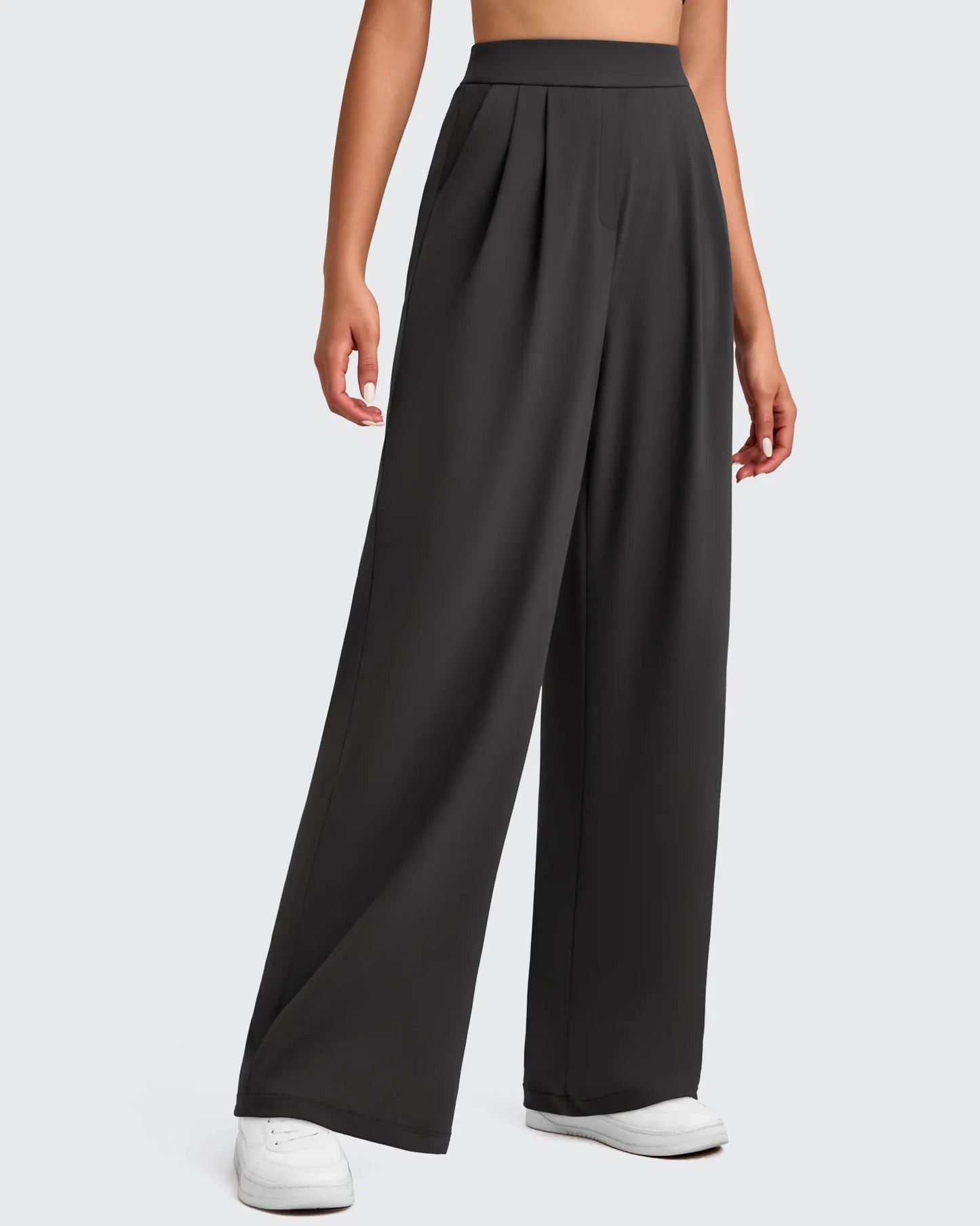 Pantalones Casuales de Vestir de Talle Alto ShiftReady