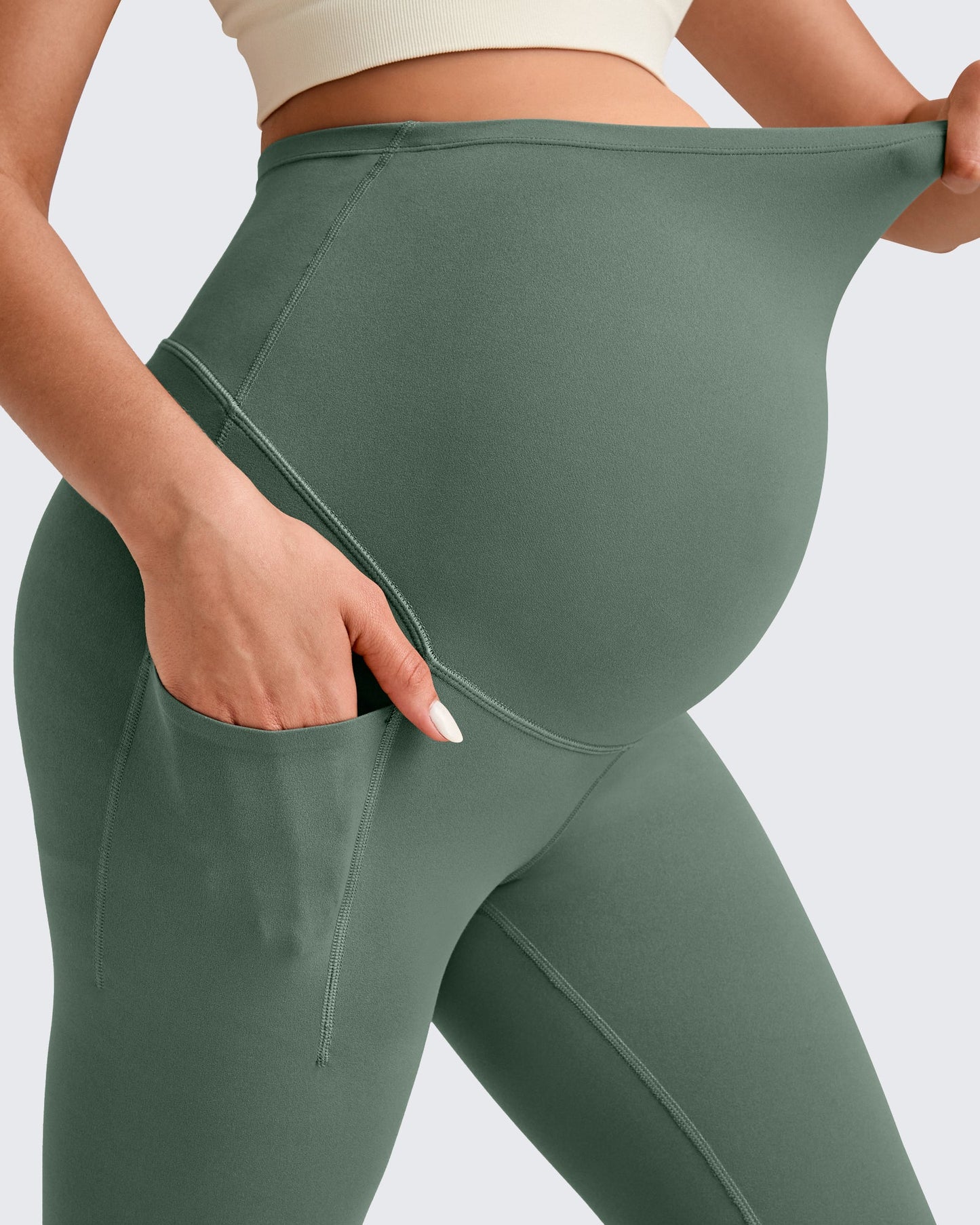 Leggings Capri de Embarazo BareFeel 21''