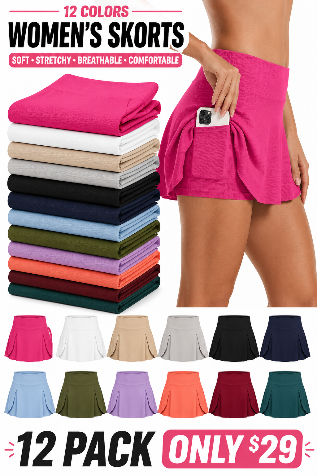 Multifunctional skirt