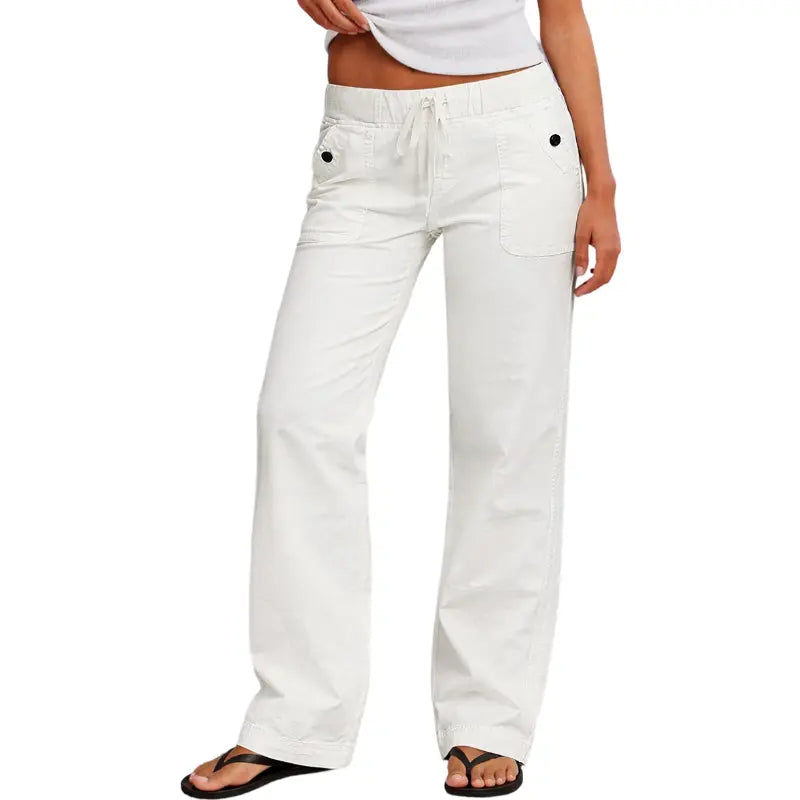 ⚡FINAL SALE⚡- 8 PACK women-s-high-stretch-mid-rise-straight-pants