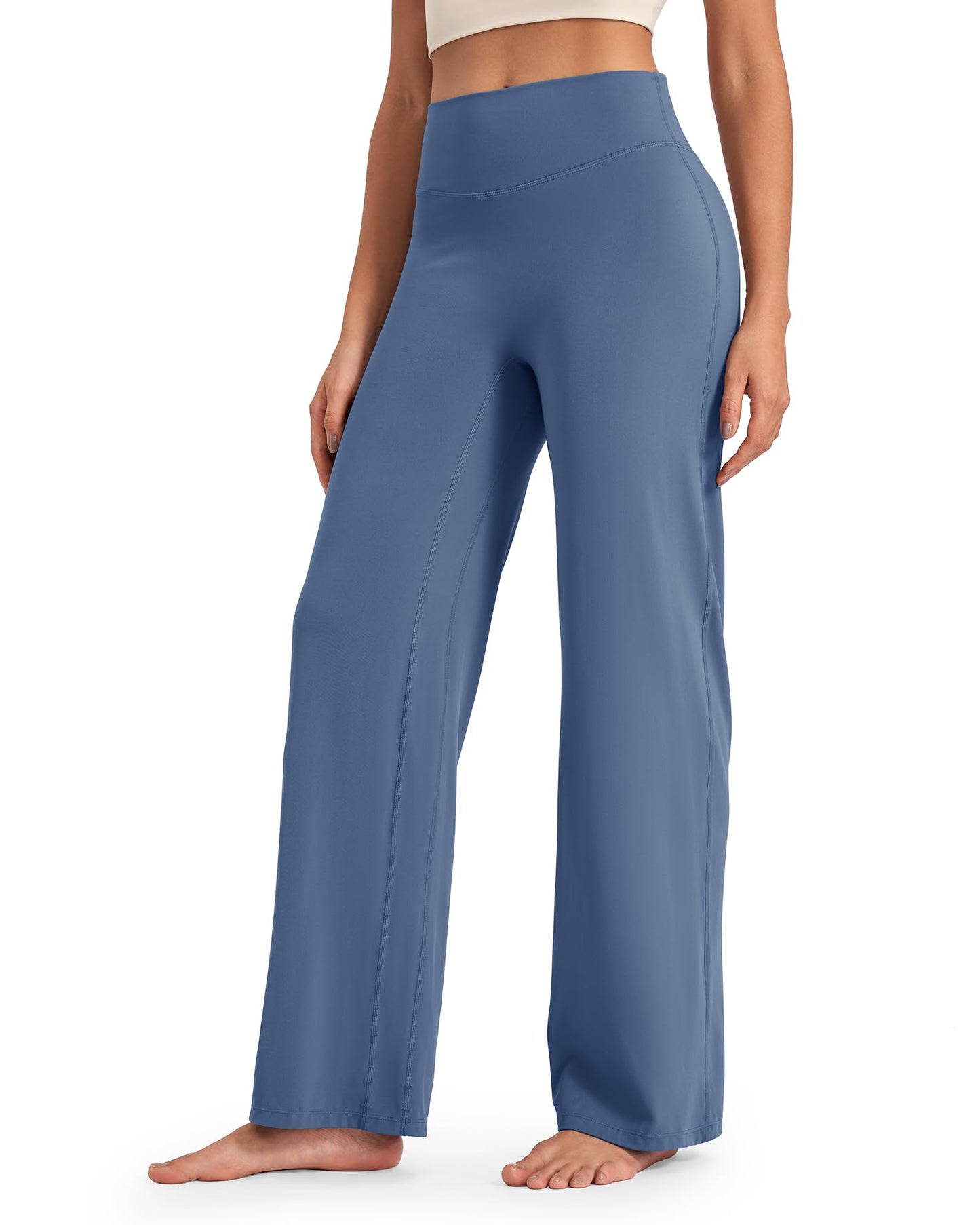 Pantalones de pernera ancha y talle alto BareFeel Regular