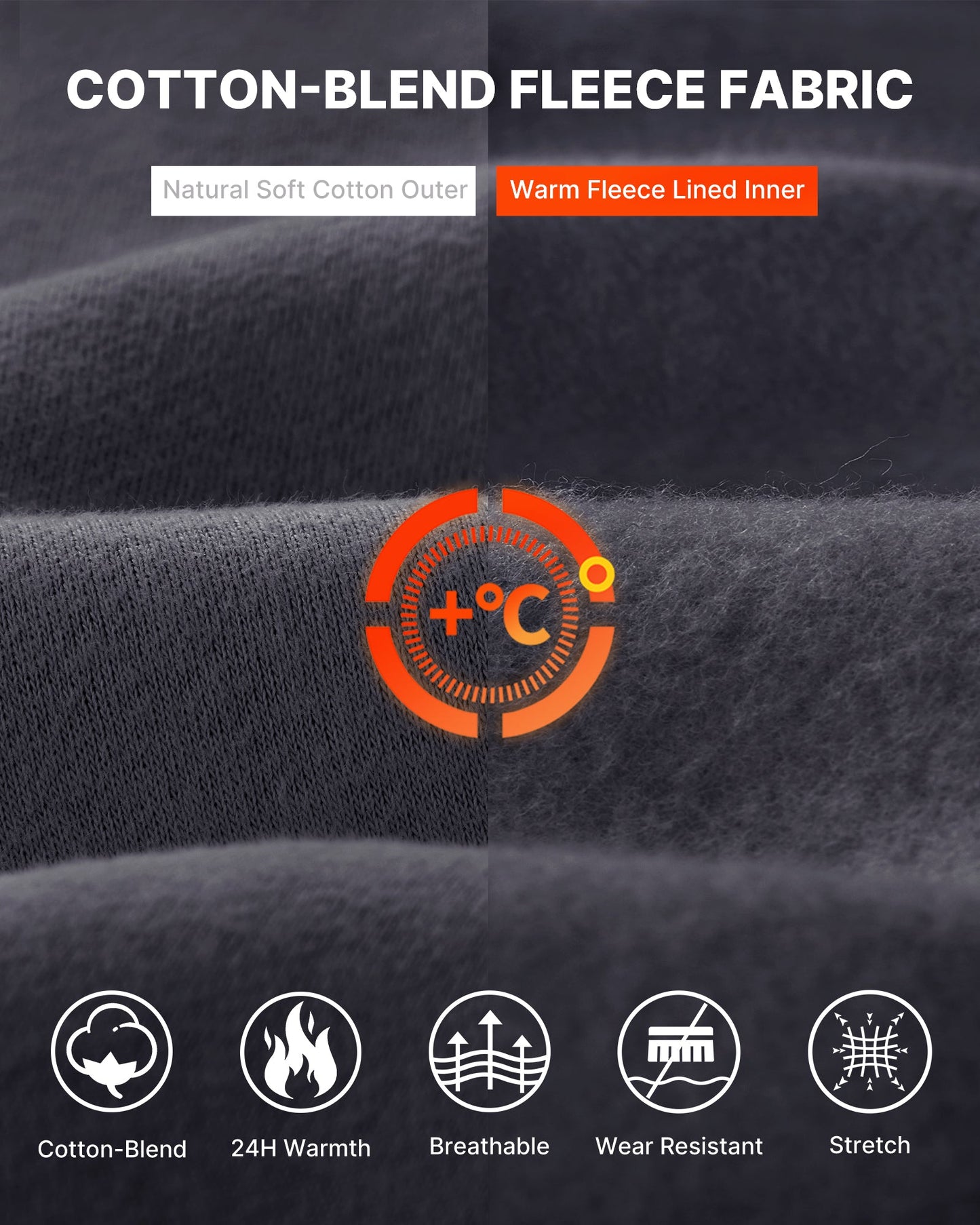 Pantalones Flurrylux de Cintura Alta con Cordón y Forro Polar