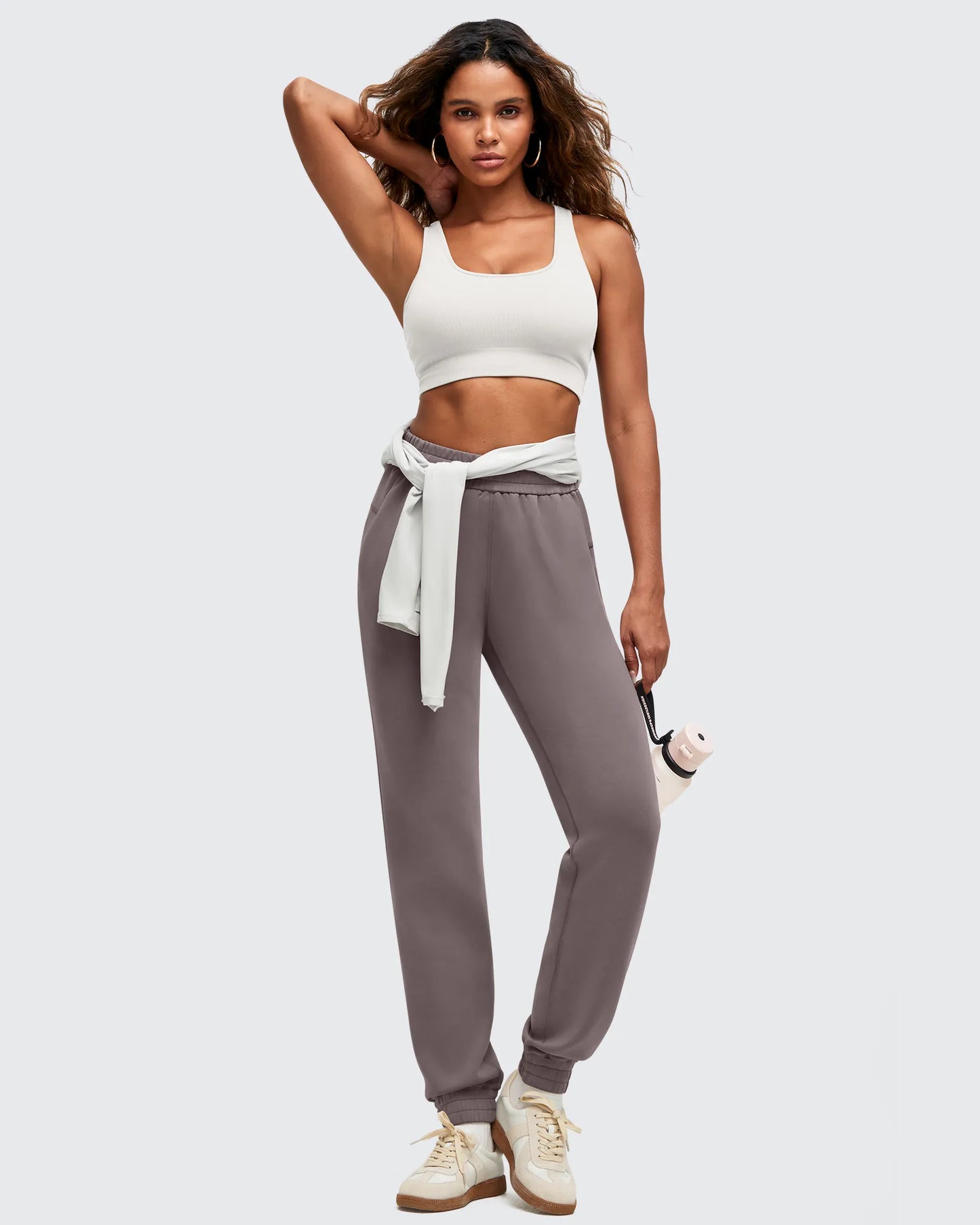 Pantalones deportivos Smoofit Modal con ajuste de cordón interno en el dobladillo