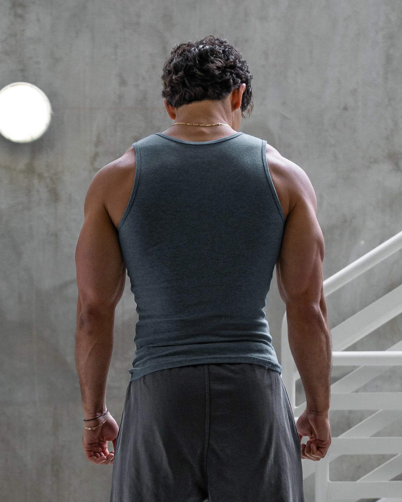 (3-Pack)Premium Ultra-Soft Cotton Fitted Tank