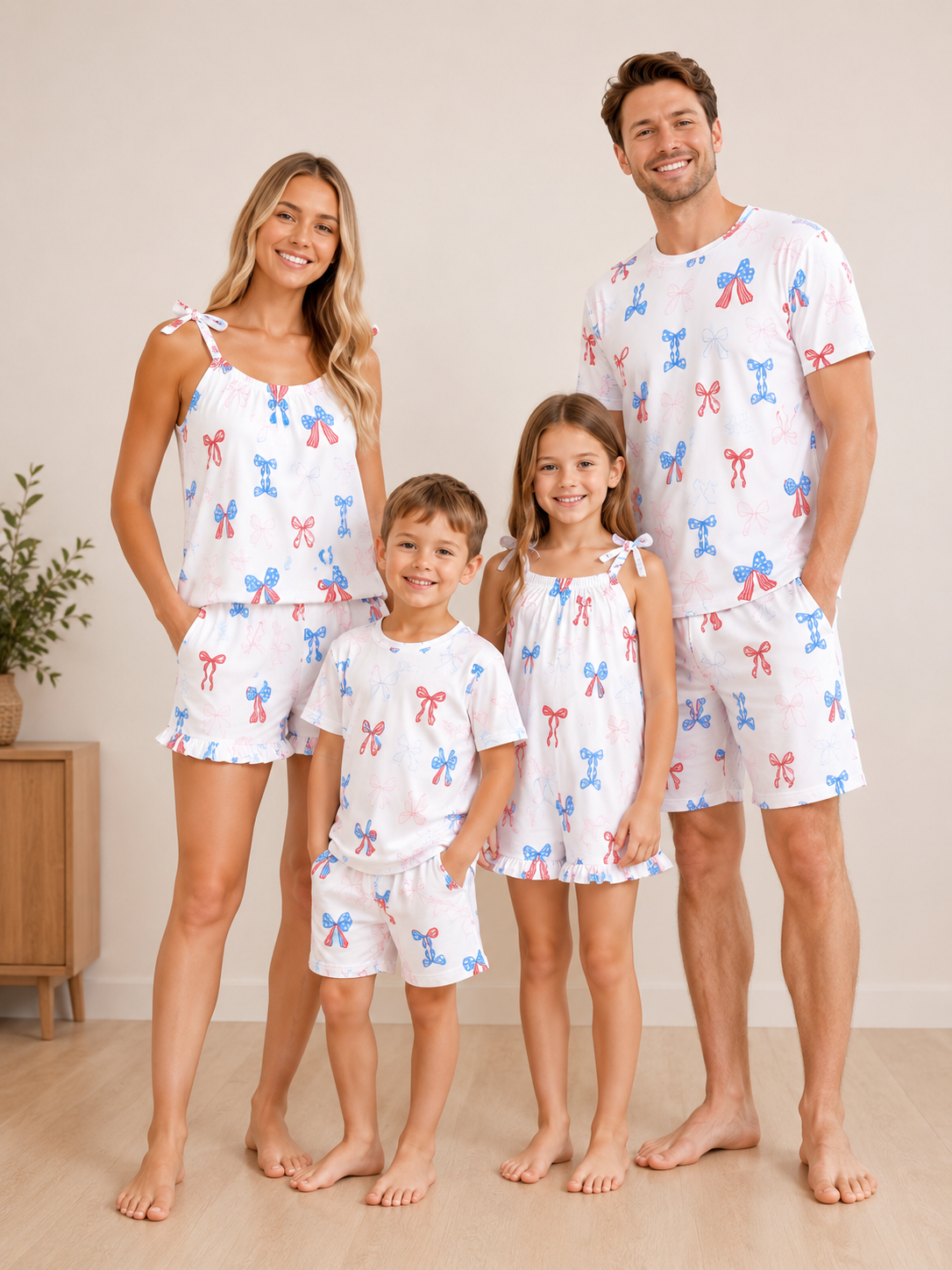 Bow-tie pajamas(b)
