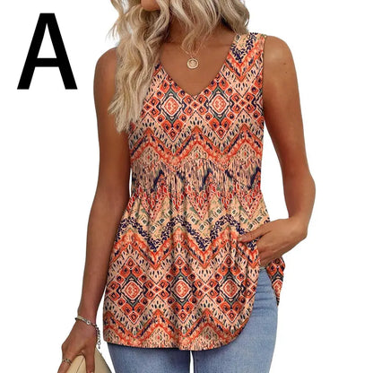 Womens Tank Tops 2026 Flowy Peplum Tops