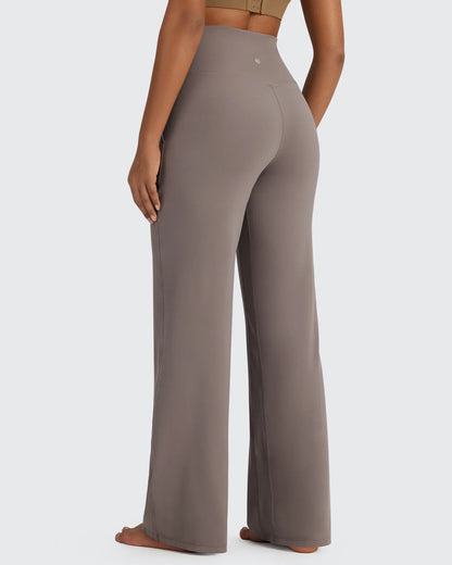 Pantalones de vestir de talle alto sin costuras BareFeel Petite