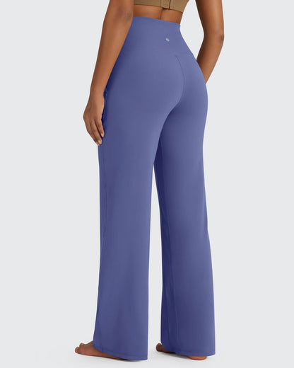 Pantalones de vestir de talle alto sin costuras BareFeel Petite