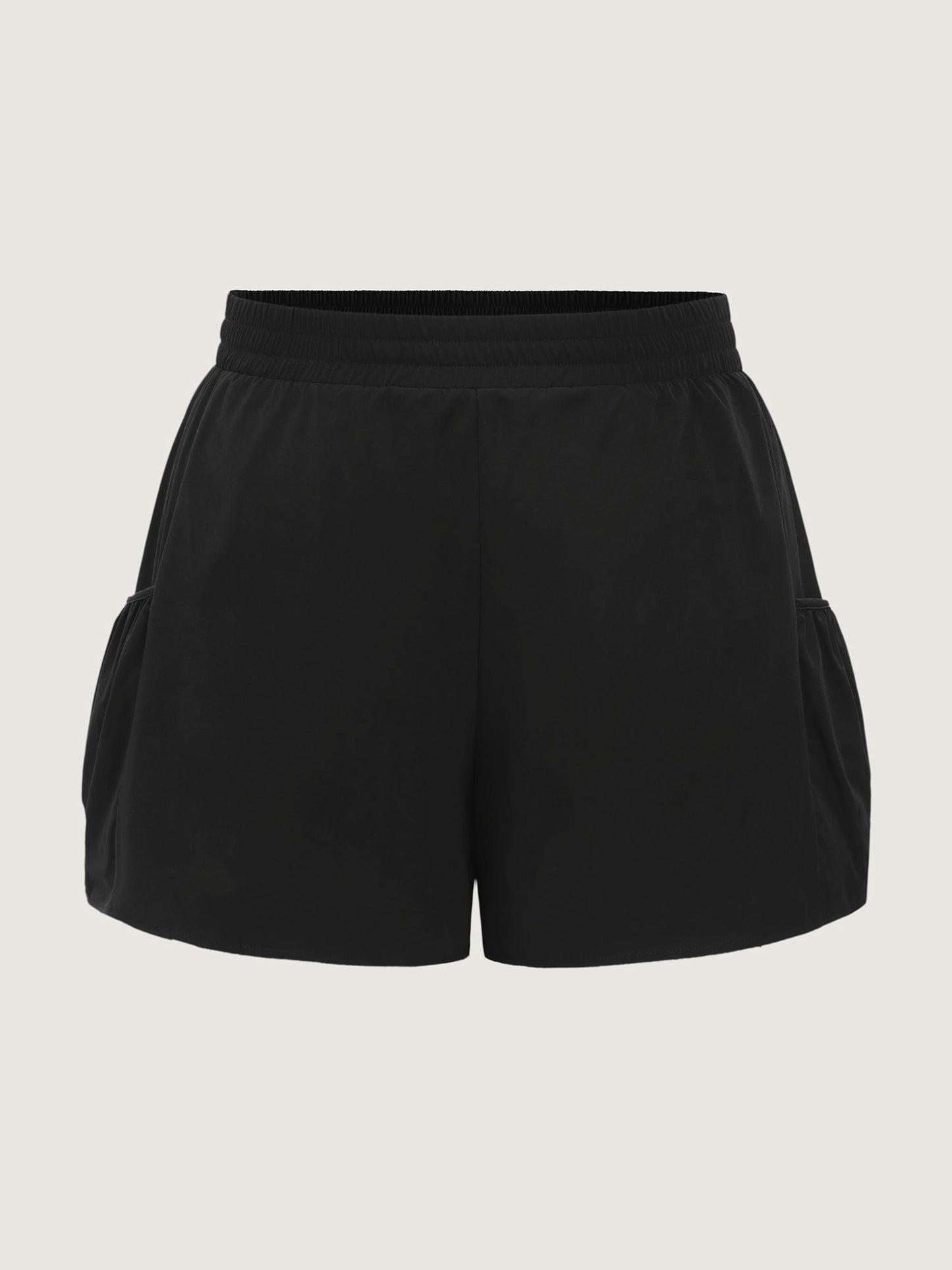 Stretchy Relaxed-Fit Pockets Shorts