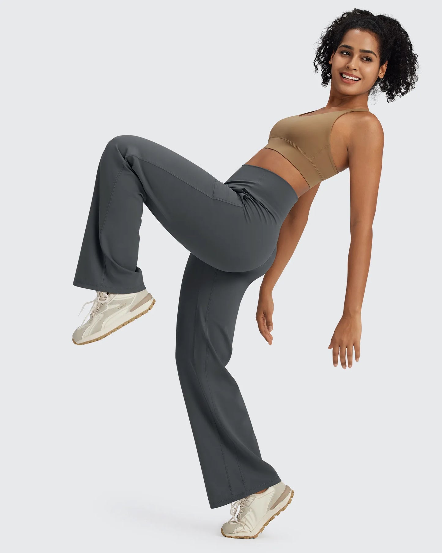 Pantalones de vestir de talle alto sin costuras BareFeel