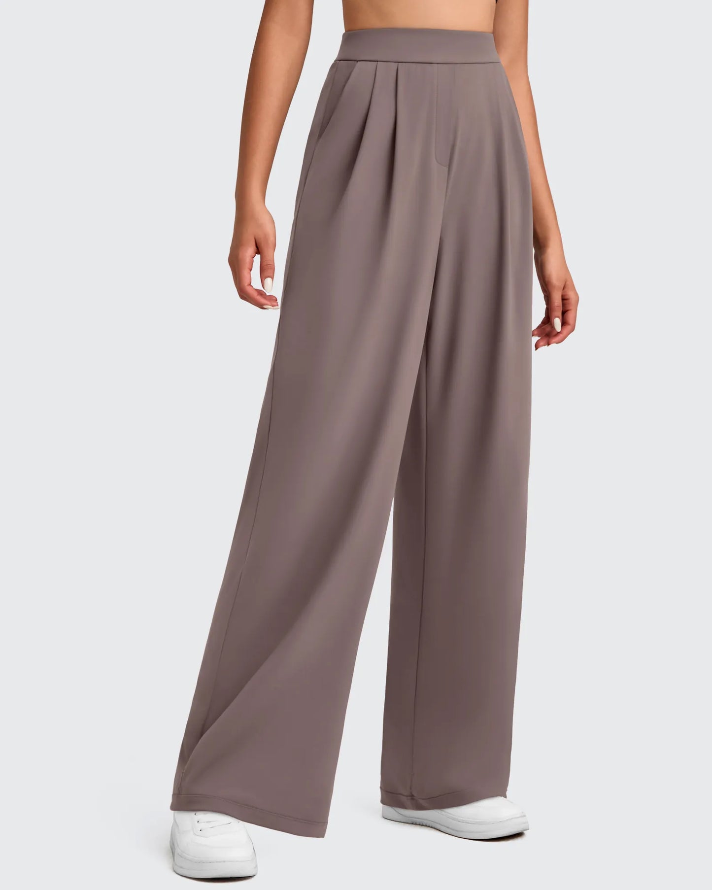 Pantalones Casuales de Vestir de Talle Alto ShiftReady