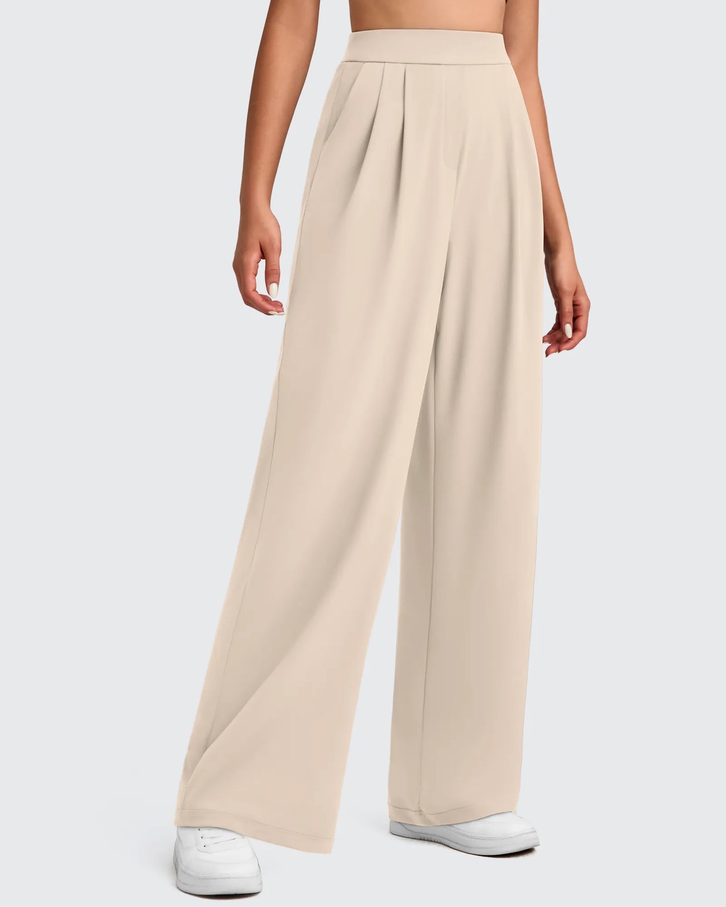 Pantalones Casuales de Vestir de Talle Alto ShiftReady