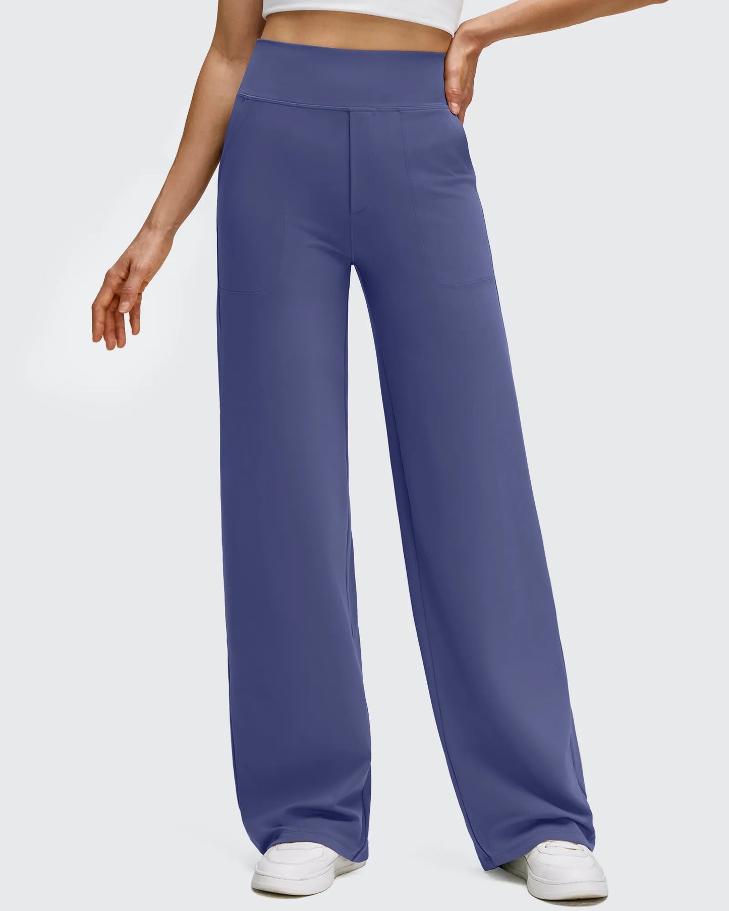 Pantalones de yoga de pierna ancha de alta elasticidad BareFeel