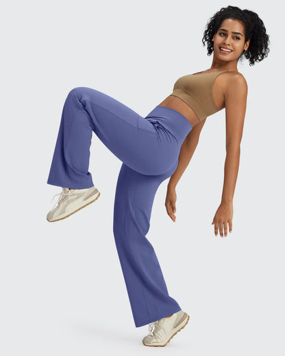 Pantalones de vestir de talle alto sin costuras BareFeel