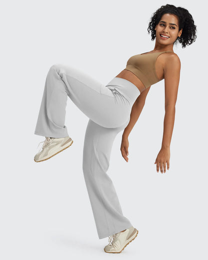 Pantalones de vestir de talle alto sin costuras BareFeel