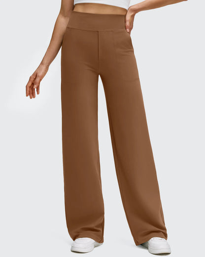 Pantalones de yoga de pierna ancha de alta elasticidad BareFeel