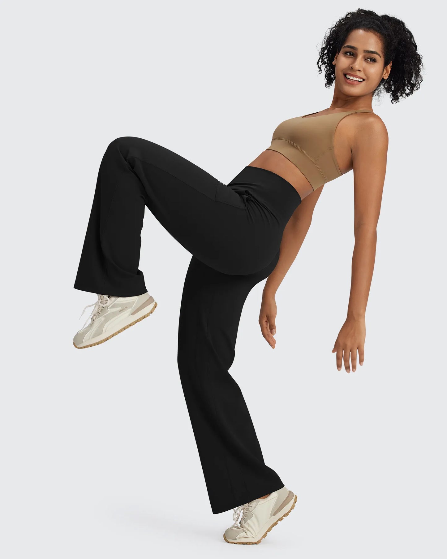 Pantalones de vestir de talle alto sin costuras BareFeel