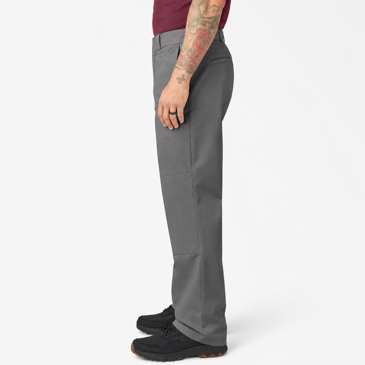 Loose Fit Double Knee Work Pants