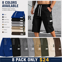Paquete de 8 unidades: azul + negro + gris oscuro + gris claro + caqui + verde militar + beige + marrón