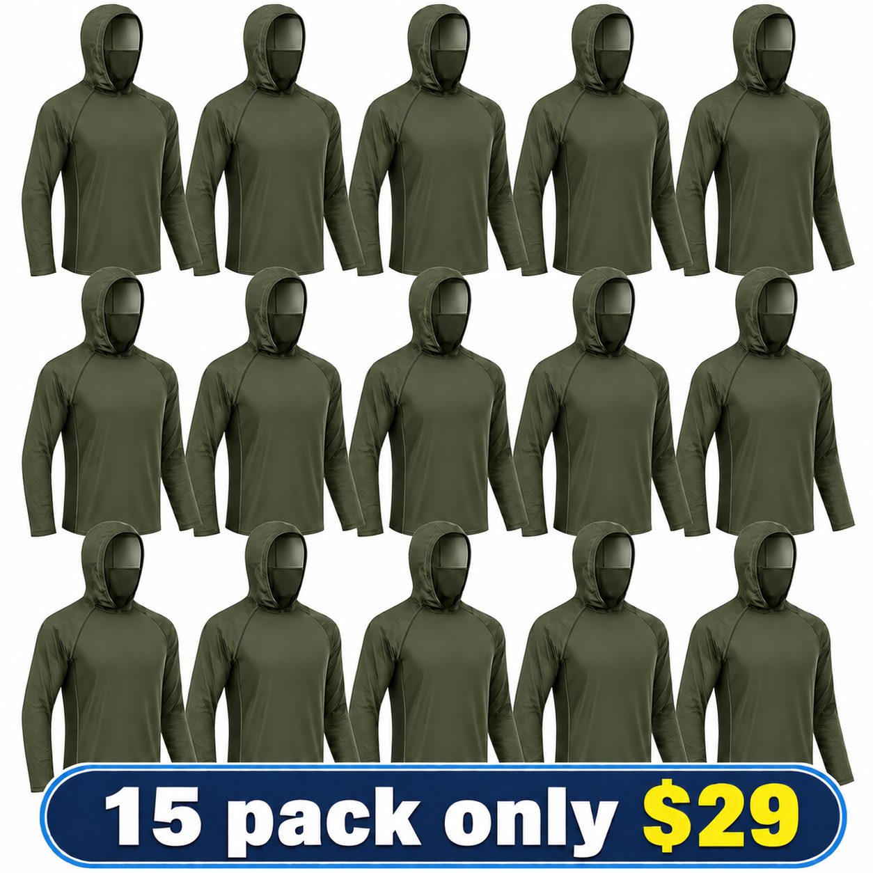 50+ UV Protection Long Sleeve Lightweight Quick Dry Moisture Wicking Breathable Athletic Activewear