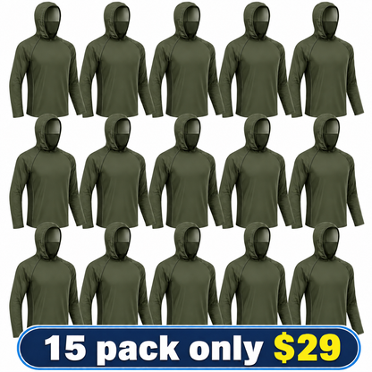 50+ UV Protection Long Sleeve Lightweight Quick Dry Moisture Wicking Breathable Athletic Activewear