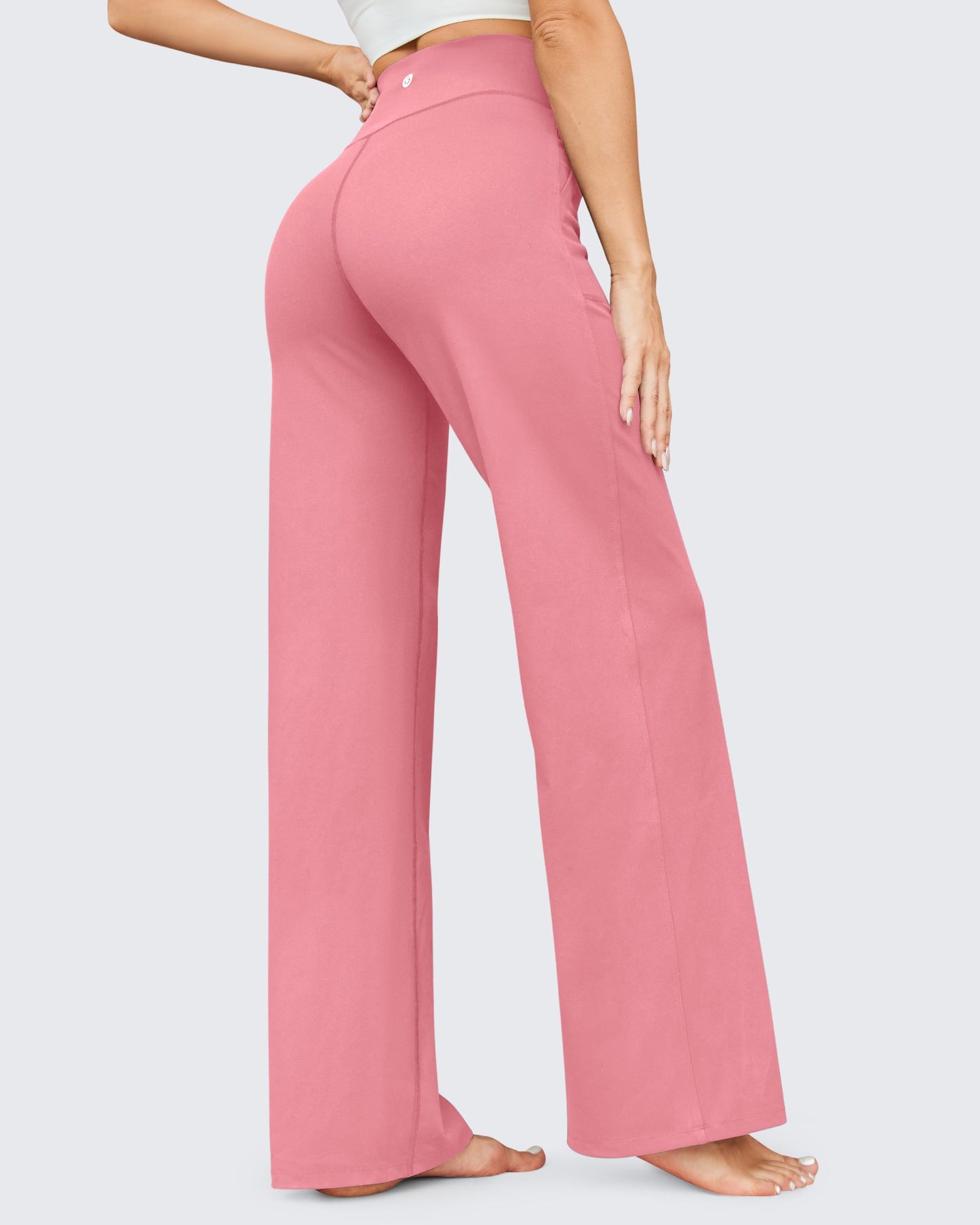 Pantalones anchos de cintura alta EverGoing Business Casual Regular