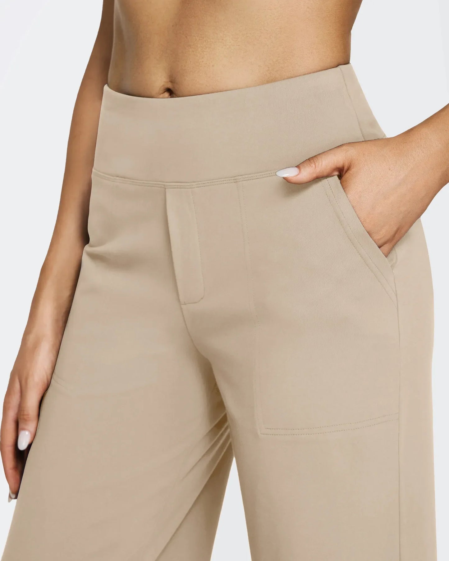 Pantalones informales de cintura alta EverGoing Loose