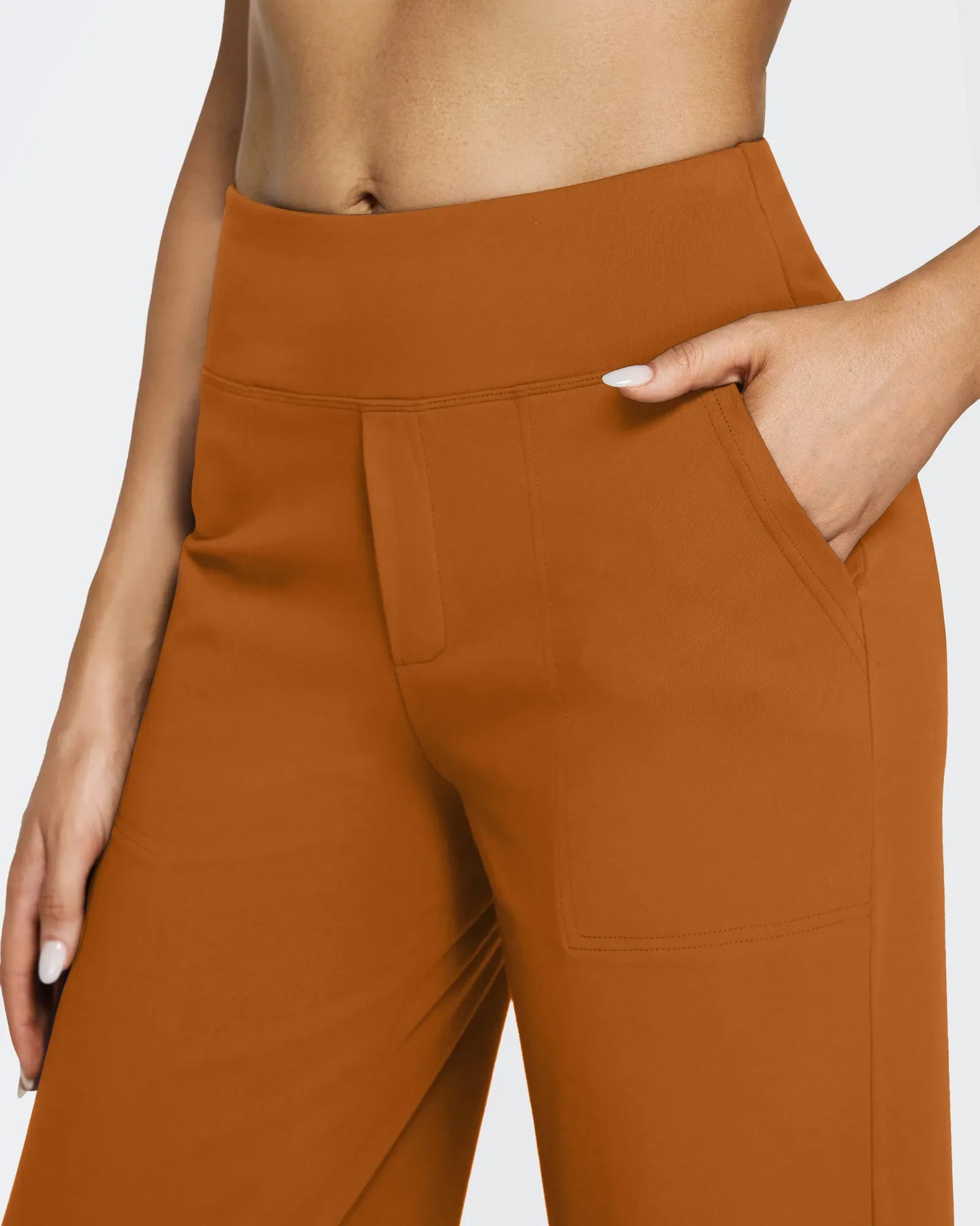 Pantalones informales de cintura alta EverGoing Loose