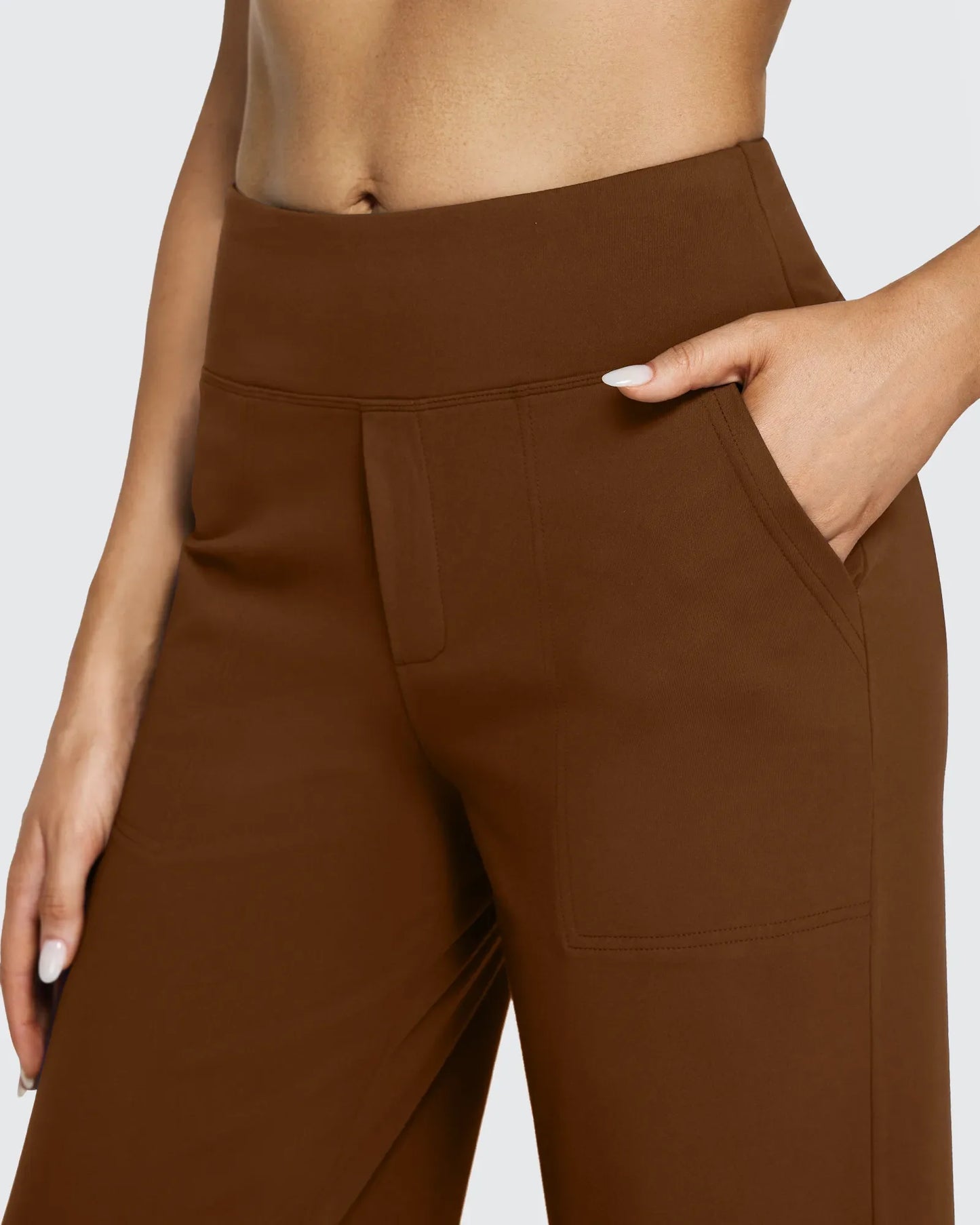 Pantalones informales de cintura alta EverGoing Loose