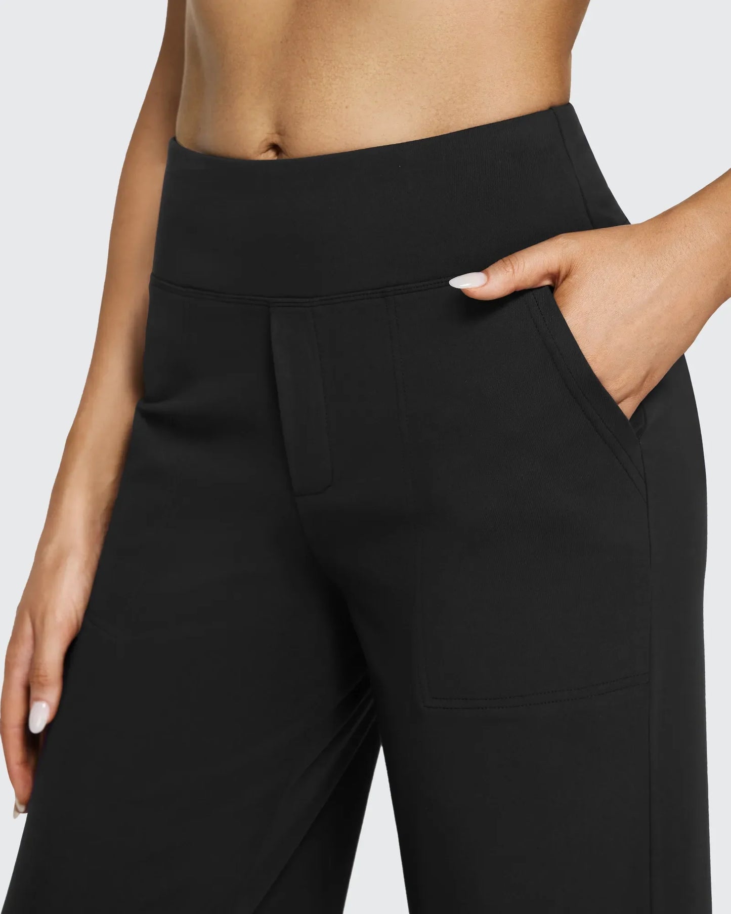 Pantalones informales de cintura alta EverGoing Loose