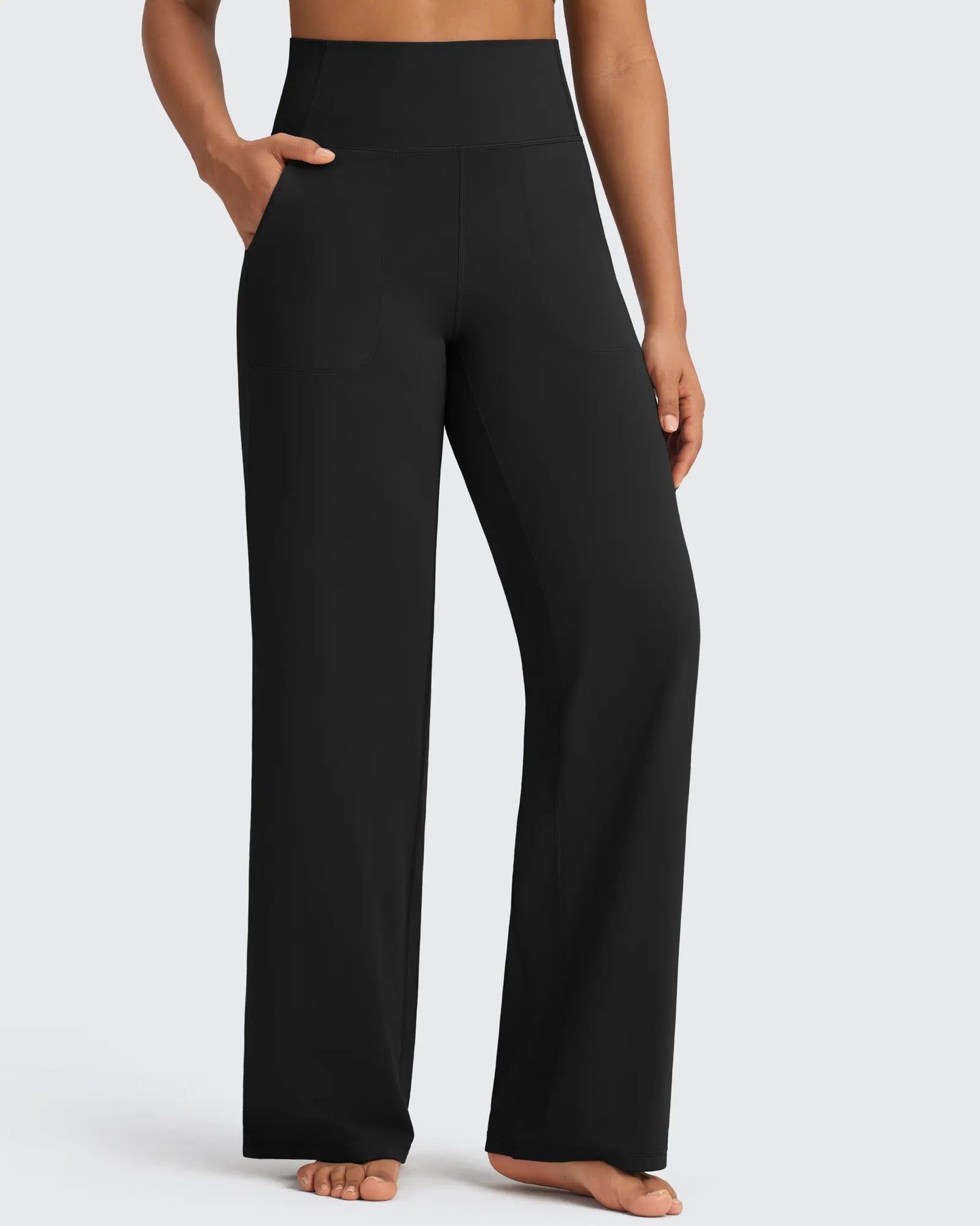 Pantalones de vestir de talle alto sin costuras BareFeel Regular