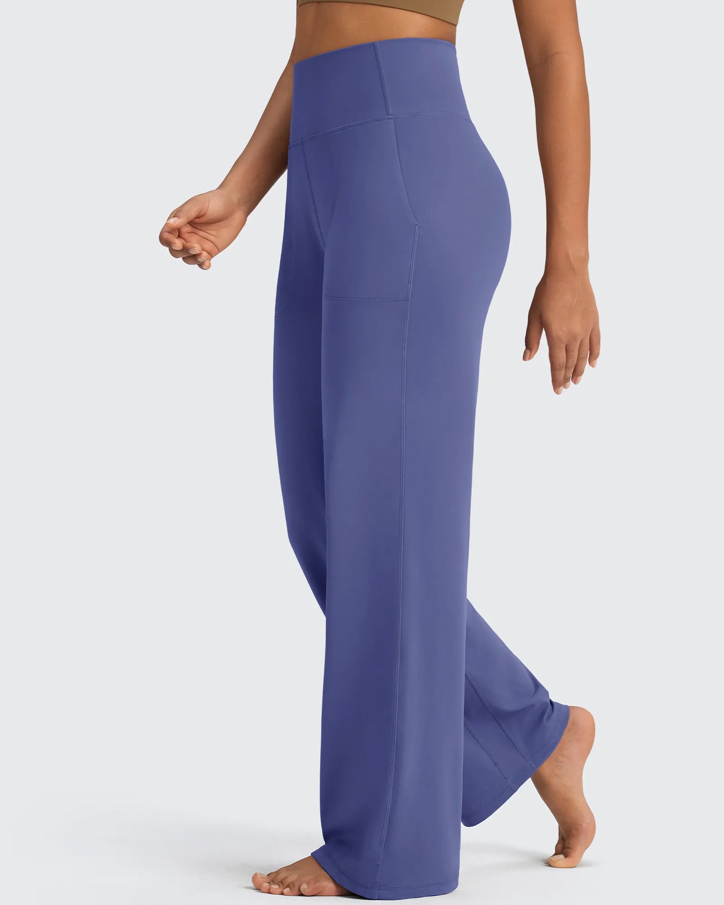 Pantalones de vestir de talle alto sin costuras BareFeel Regular