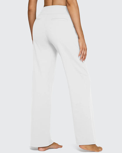 Pantalones de Negocios Informales de Talle Alto Sueltos EverGoing 27''