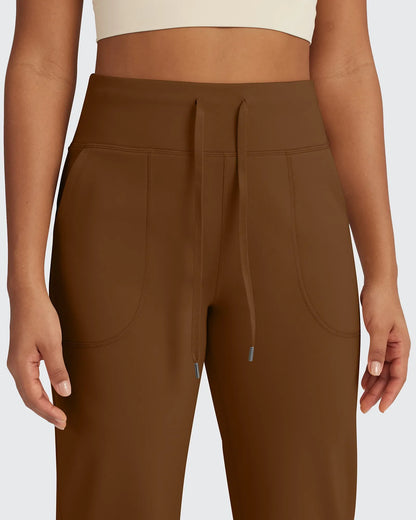 Pantalones anchos de cintura alta EverGoing Business Casual Regular