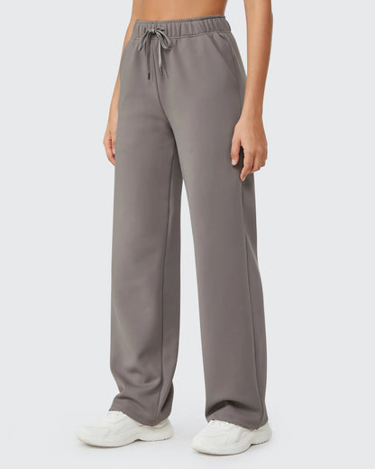 Pantalones casuales EverGoing largos con cordón y forro polar