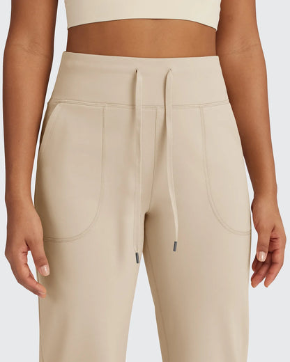 Pantalones anchos de cintura alta EverGoing Business Casual Regular