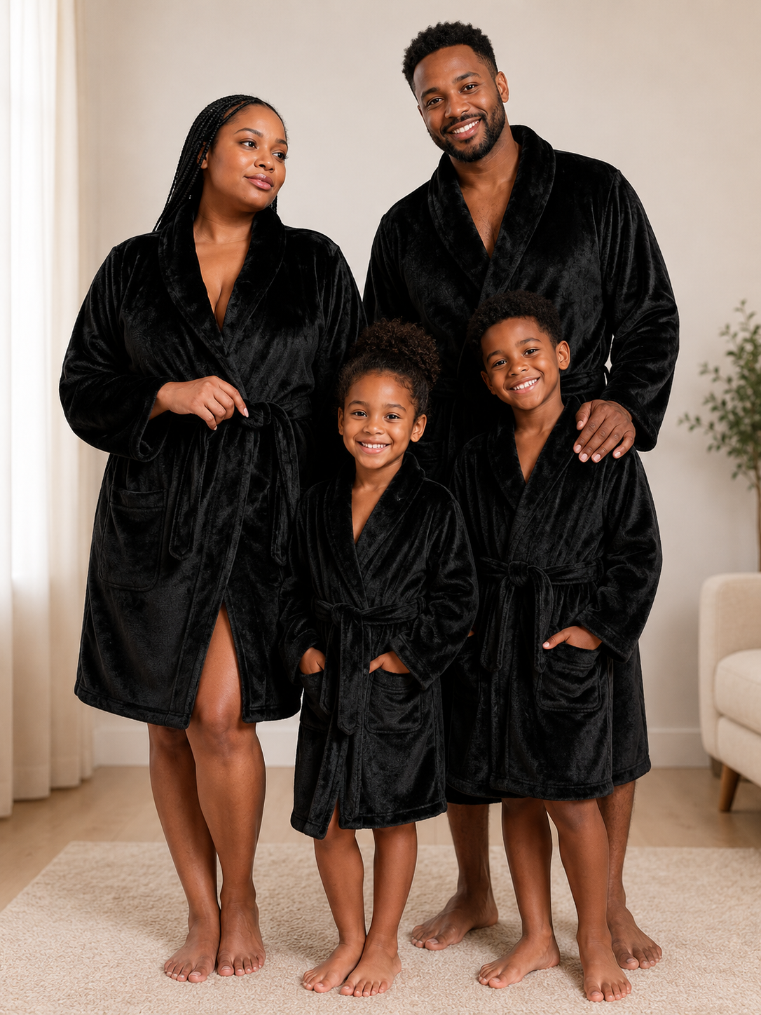 Short Cozy Robe