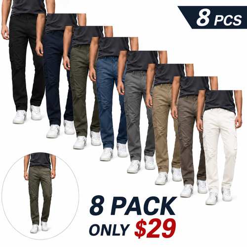 Waterproof/Scratch-resistant/Quick-drying/Pantalon Cargo Multibolsillo Para Hombre