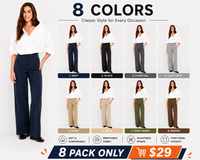 8 PACK-NAVY+KHAKI+BLACK+BEIGE+CHARCOAL+ARMY GREEN+LIGHT GRAY+BROWN