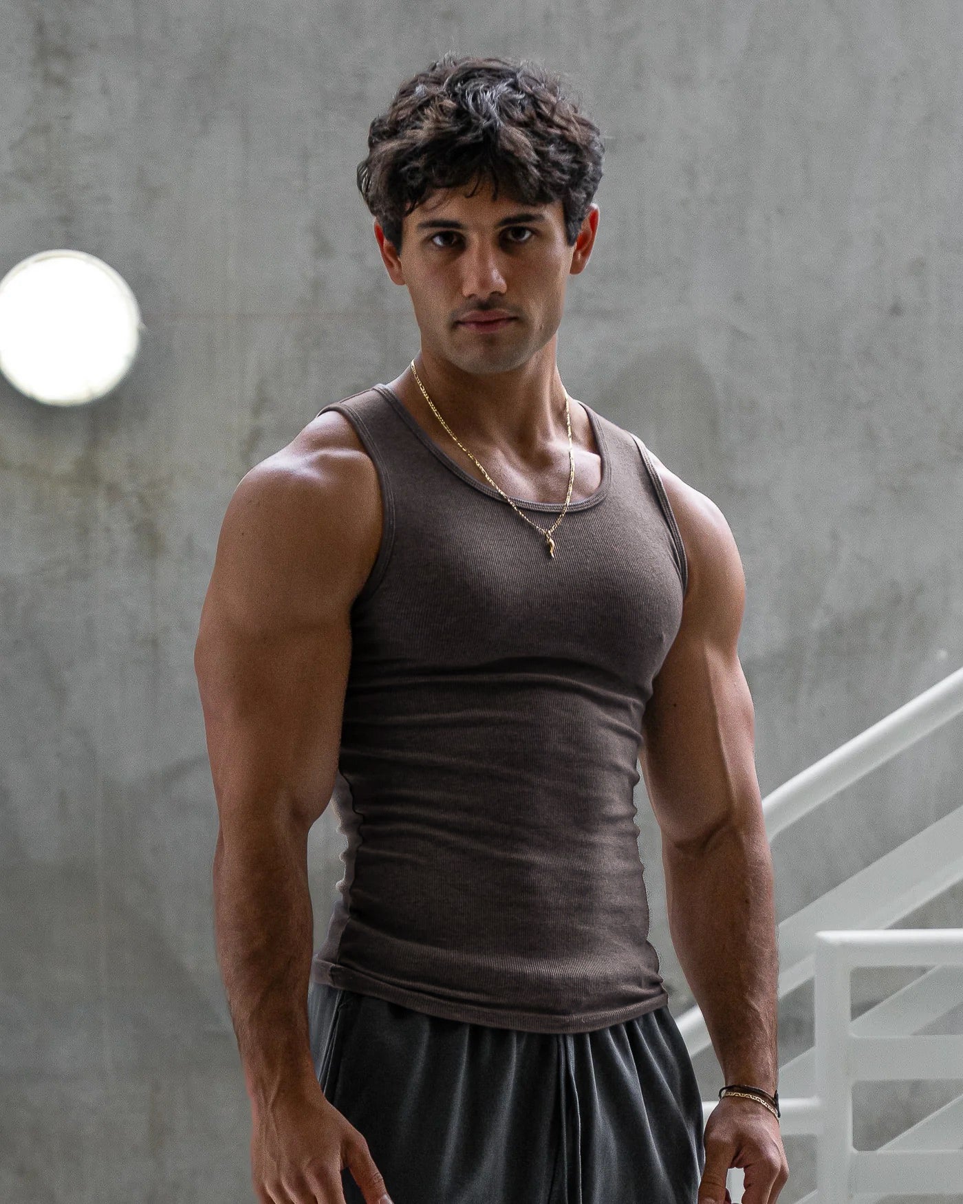 (3-Pack)Premium Ultra-Soft Cotton Fitted Tank
