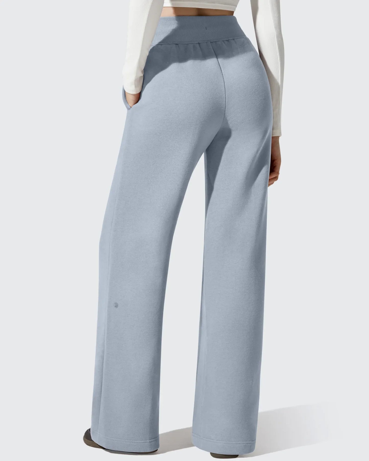 Pantalones térmicos de algodón con forro polar y cordón ajustable Flurrylux
