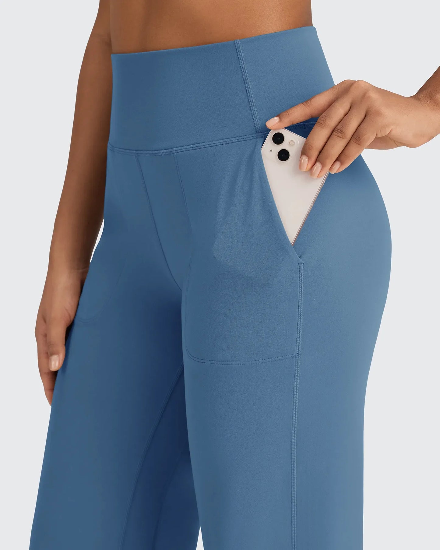 Pantalones de vestir de talle alto sin costuras BareFeel Regular