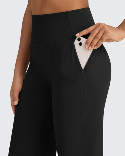 Pantalones de vestir de talle alto sin costuras BareFeel