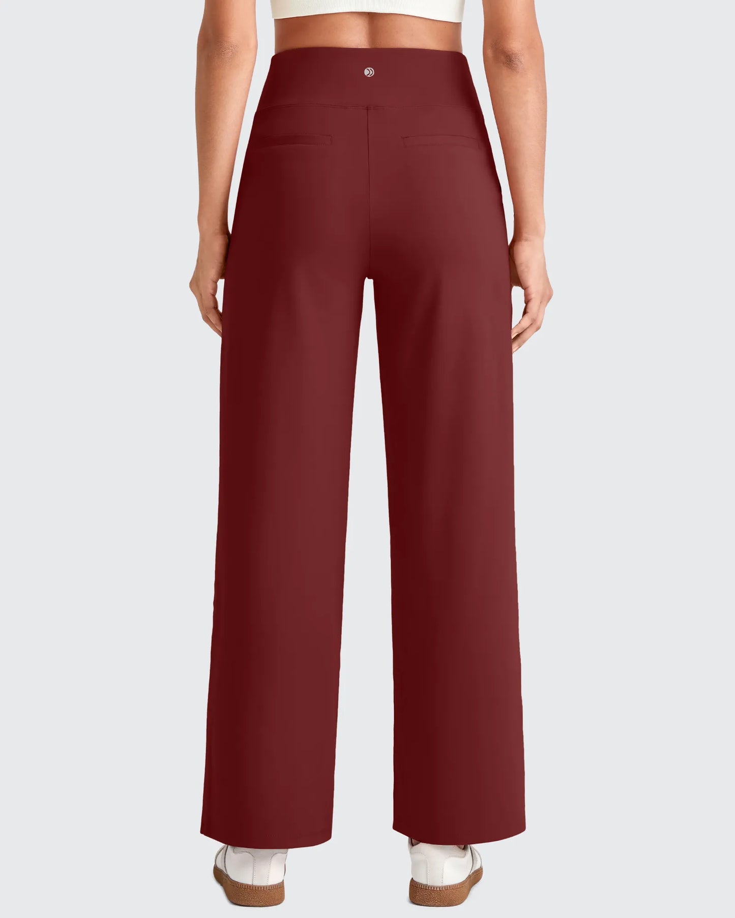 Pantalones de vestir capri elásticos de tiro alto EverGoing Tall