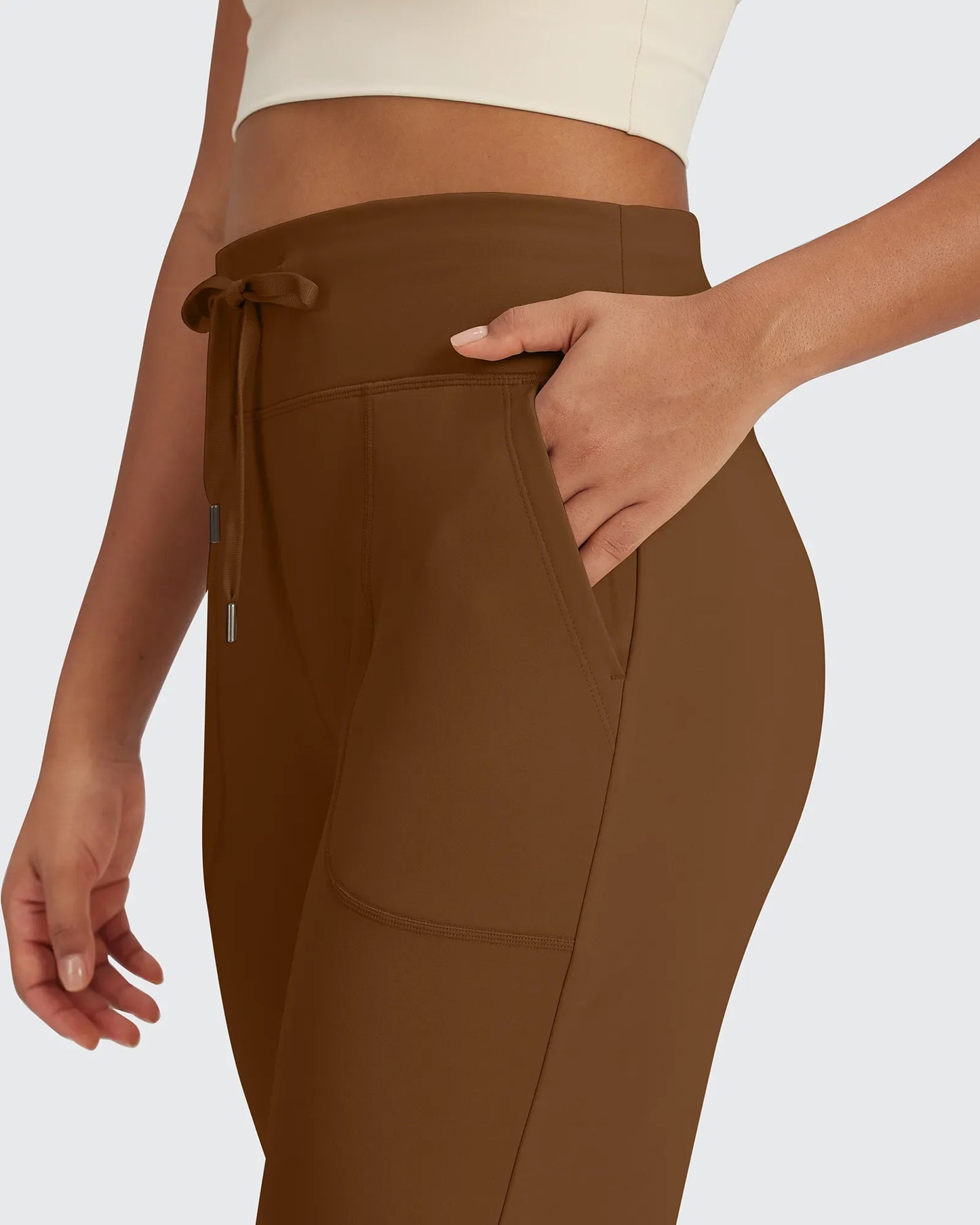 Pantalones anchos de cintura alta EverGoing Business Casual Regular