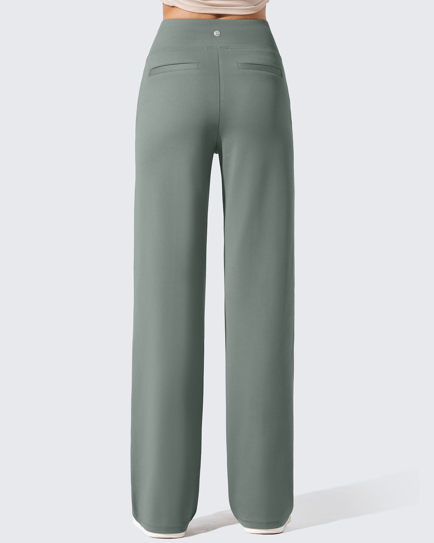 Pantalones de vestir de talle alto con forro polar EverGoing