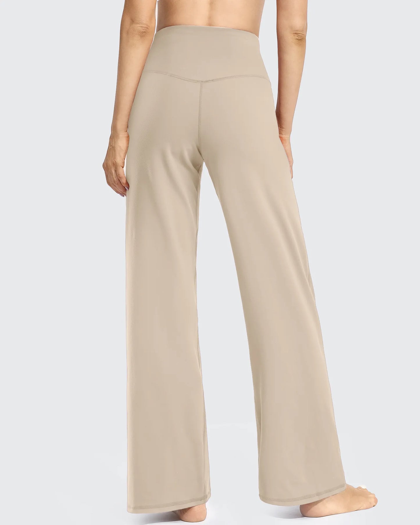 Pantalones Anchos de Mujer para Yoga con Bolsillos Pequeños