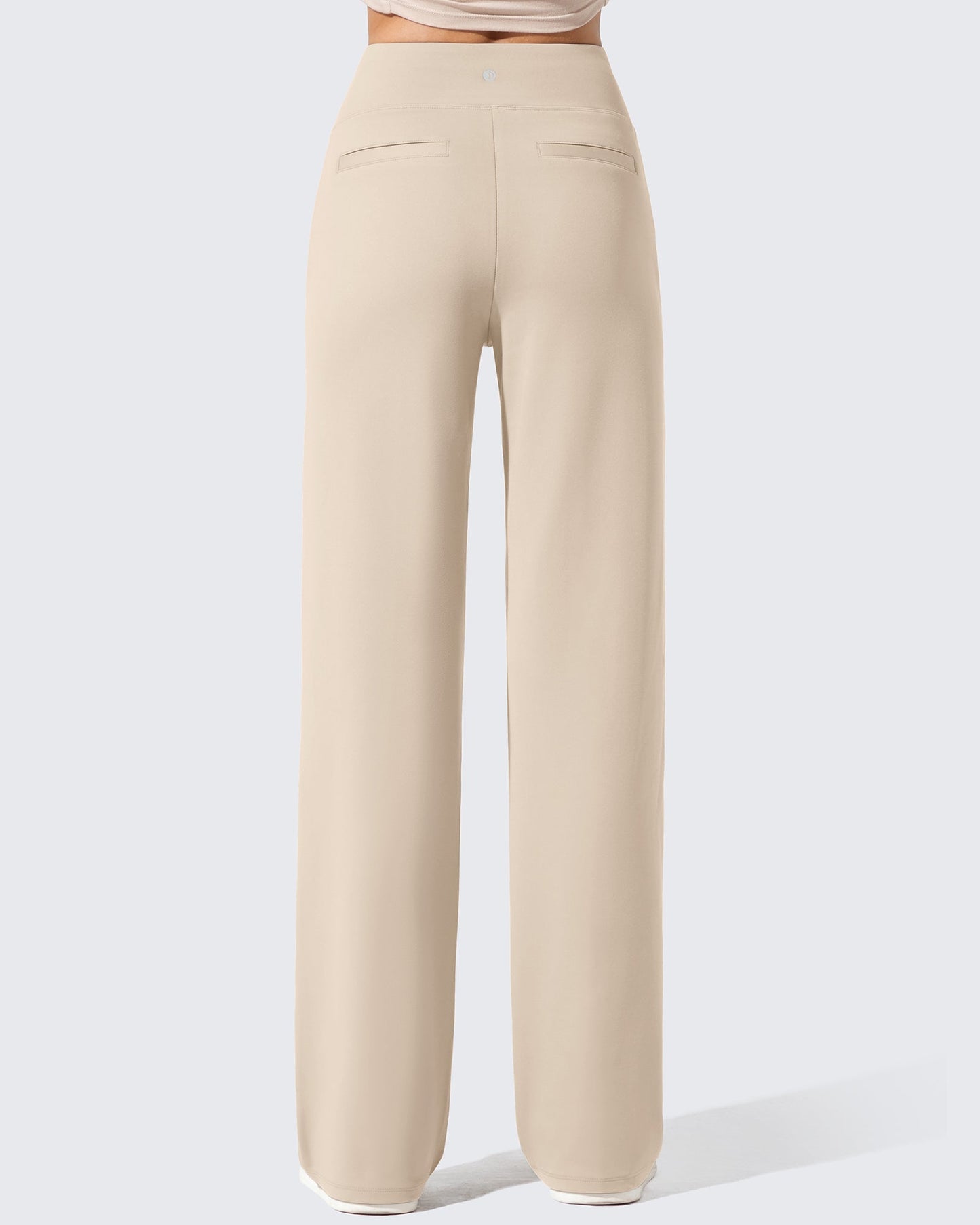 Pantalones de vestir de talle alto con forro polar EverGoing