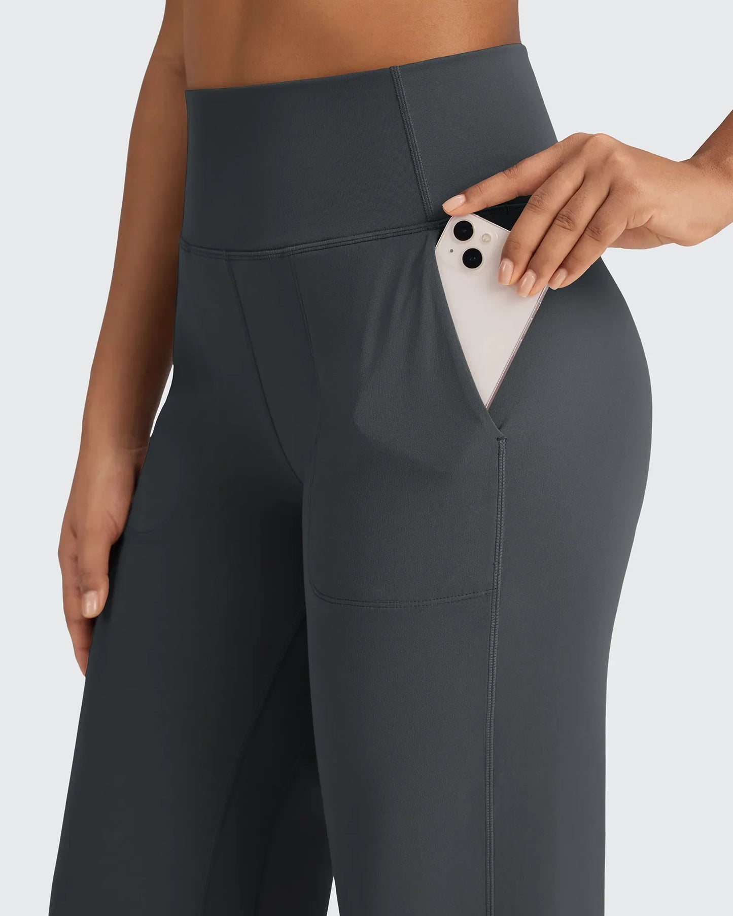 Pantalones de vestir de talle alto sin costuras BareFeel