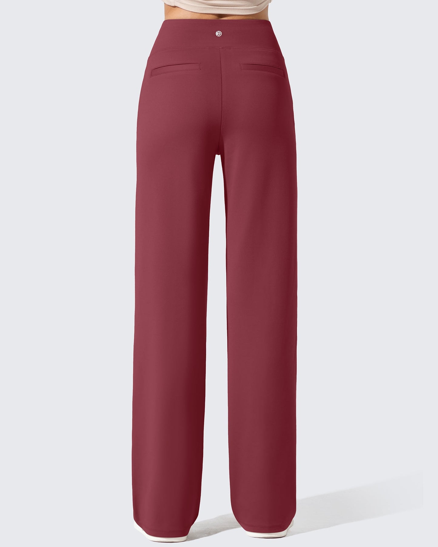 Pantalones de vestir de talle alto con forro polar EverGoing